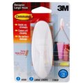 3M 3m Large Command Designer Hook With Water-Resistant Strips  17083B 17083B